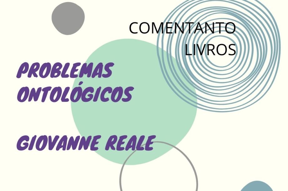 PROBLEMAS DA ONTOLOGIA Giovanne Reale