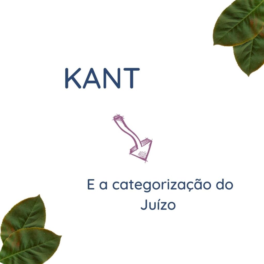 Kant Secção 2: Tabela das Categorias do Juízo 11 - POST PARA SITE 4